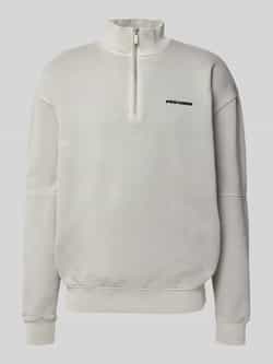 Pegador Oversized sweatshirt met korte ritssluiting