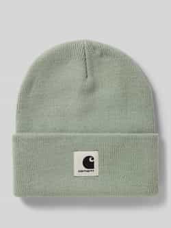 Carhartt Work In Progress Beanie met labelpatch model 'Ashley'