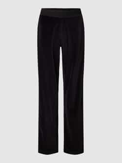 Jake*s Casual Flared cut broek met elastische band