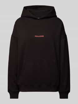 Pegador Oversized hoodie met labelprint model 'REYNA'
