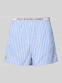 Polo Ralph Lauren Korte pyjamabroek met elastische band met logo