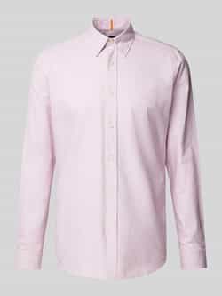 Boss Orange Slim fit vrijetijdsoverhemd met button-downkraag model 'Rickert'