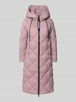 Khujo Gewatteerde lange jas met capuchon model 'CILIA'