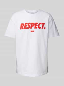 Upscale by Mister Tee Football's coming Home Respect Oversize men T-Shirts & Polo's wit Maat XS Kleding