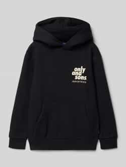 Only & Sons Regular fit hoodie van katoenmix model 'HUDSON'