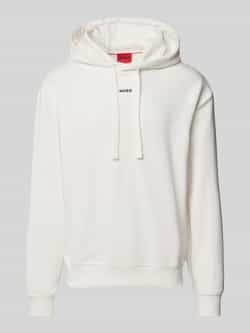 HUGO Hoodie met labelprint model 'Dapo'