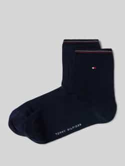 Tommy Hilfiger Sokken met elastische boordjes in een set van 2 paar