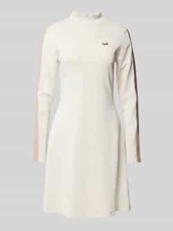 EA7 Emporio Armani Knielange sweatjurk met labelapplicatie