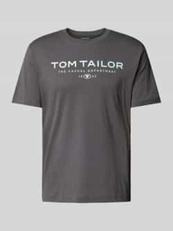 Tom Tailor Regular fit T-shirt van puur katoen