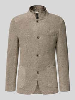 Roy Robson Slim fit colbert met opstaande kraag en borstzak