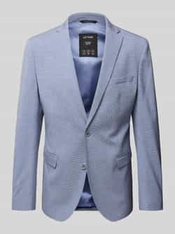 S.Oliver BLACK LABEL Slim fit colbert van viscosemix
