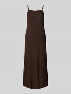 Someday Midi-jurk met vierkante hals model 'Qualeza'