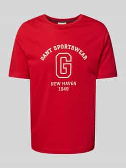 Gant T-shirt met labelprint