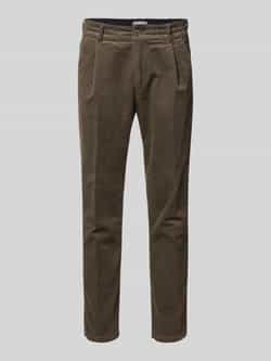 Drykorn Pantalon met paspelzakken aan de achterkant model 'Cahsy'