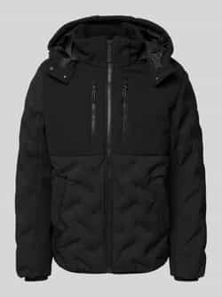 Tom Tailor Regular fit bodywarmer met afneembare capuchon