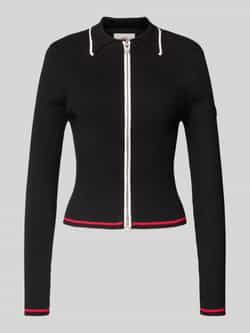Fila Slim fit gebreid jack met tweewegsritssluiting model 'SIMONTE'