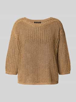 Betty Barclay Gebreide pullover met ajourpatroon