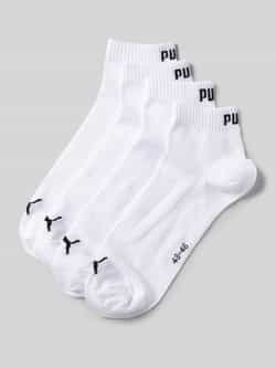 Puma Sokken met logodetail in een set van 4 paar