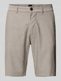 Boss Orange Slim fit bermuda met structuurmotief