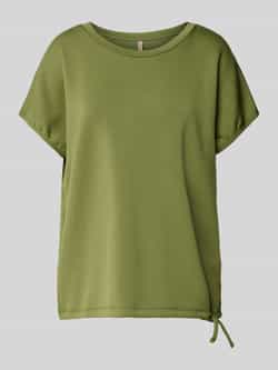 Soyaconcept Sweatshirt met geribde ronde hals model 'BANU'