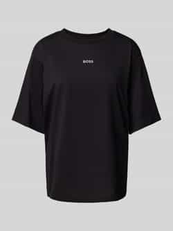Boss Orange Oversized T-shirt met labelprint model 'Enis'