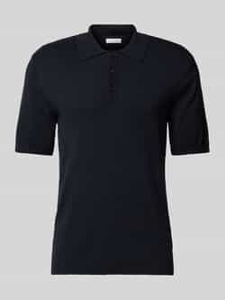 Casual friday Slim fit poloshirt met ribboorden model 'KARLO'