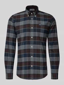 Barbour Tailored fit vrijetijdsoverhemd van puur katoen