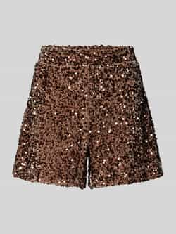 Only Regular fit short met pailletten model 'CONFIDENCE'