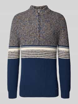 RAGMAN Slim fit schipperstrui in gebreide look model 'Mouline'