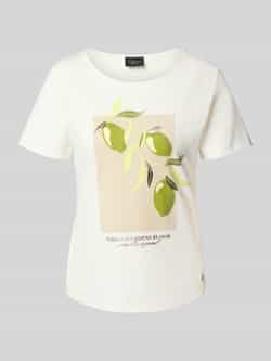S.Oliver BLACK LABEL Regular fit T-shirt van puur katoen