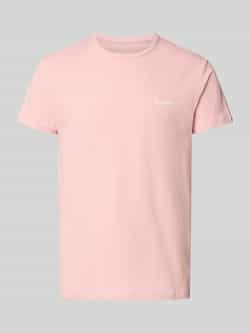 Pepe Jeans Slim fit T-shirt van katoenmix