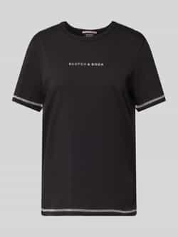 Scotch & Soda T-shirt met labelprint