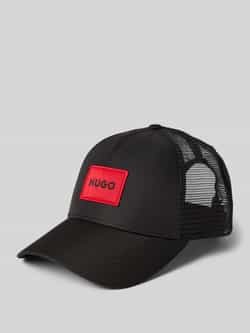 HUGO Trucker-pet met labelbadge model 'Kody'