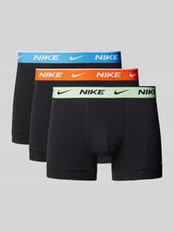 Nike Boxershort met elastische band met label in een set van 3 stuks model 'E-DAY'