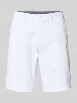 Tommy Hilfiger Slim fit korte chino van een mix van katoen en elastaan