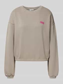 American vintage Sweatshirt met labelprint model 'IZUBIRD'