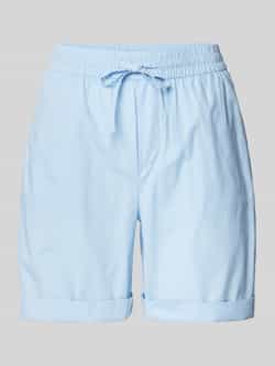 S.Oliver RED LABEL Relaxed fit korte broek van een mix van katoen en lyocell
