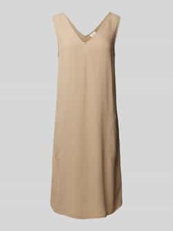 Kaffe Mini-jurk van een mix van viscose en linnen model 'milia'
