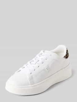 Tommy Hilfiger Lage sneakers van echt nappaleer