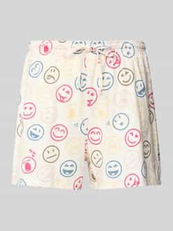 Jake*s Casual Pyjamabroek met elastische band en tunnelkoord