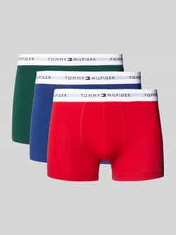 Tommy Hilfiger Boxershort met elastische band met logo in een set van 3 stuks