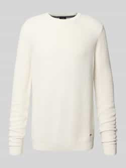 JOOP! Collection Gebreide pullover met ronde hals