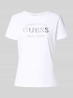 Guess Activewear T-shirt met labeldetail model 'NINA'