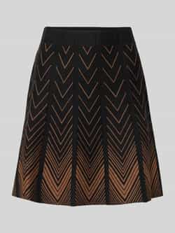 Apricot Minirok van viscosemix met elastische band