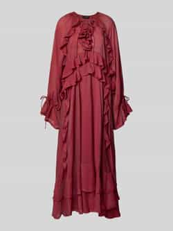 Copenhagen Muse Maxi-jurk met ruches model 'NORMA'