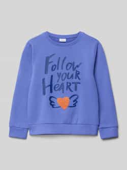 Name it Sweatshirt met motiefprint model 'FOMIANA'
