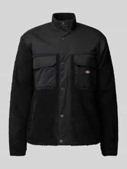 Dickies Zwarte Pinesdale Gewatteerde Jas Black Heren