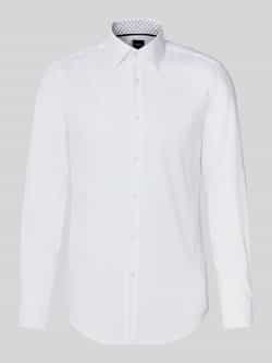 Boss Slim fit zakelijk overhemd met extra lange mouwen model 'HANK'