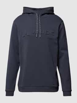 Vaude Hoodie met labeldetail model 'Manulau'