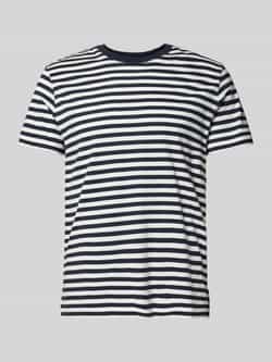 Marc O'Polo Regular fit T-shirt van puur katoen met streeppatroon